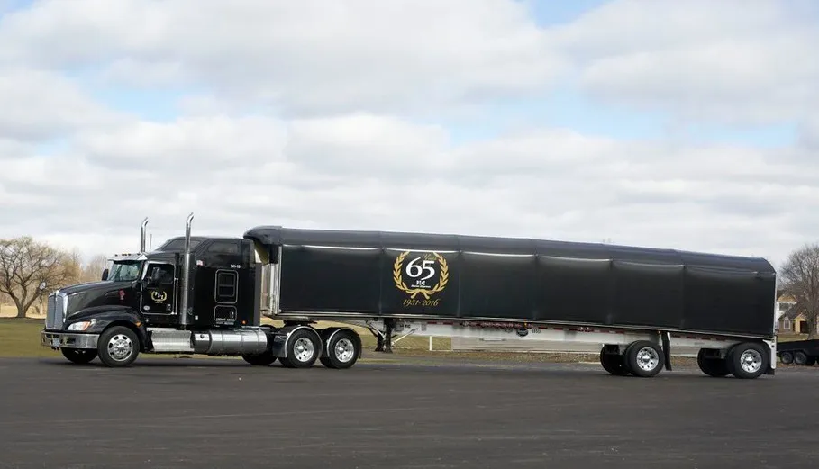 Black Semi Truck